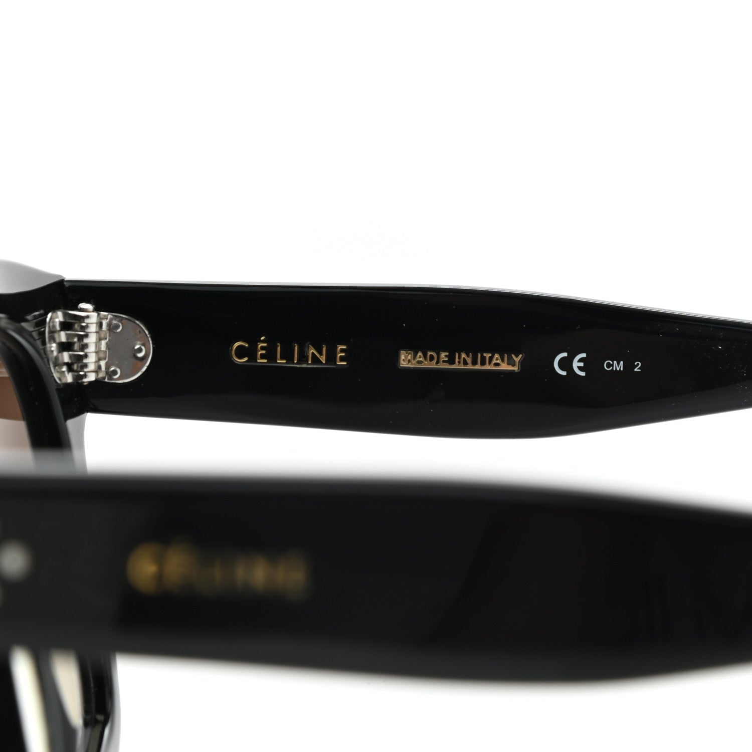 Celine New Audrey Sunglasses CL 41805/S Black 6 of 8