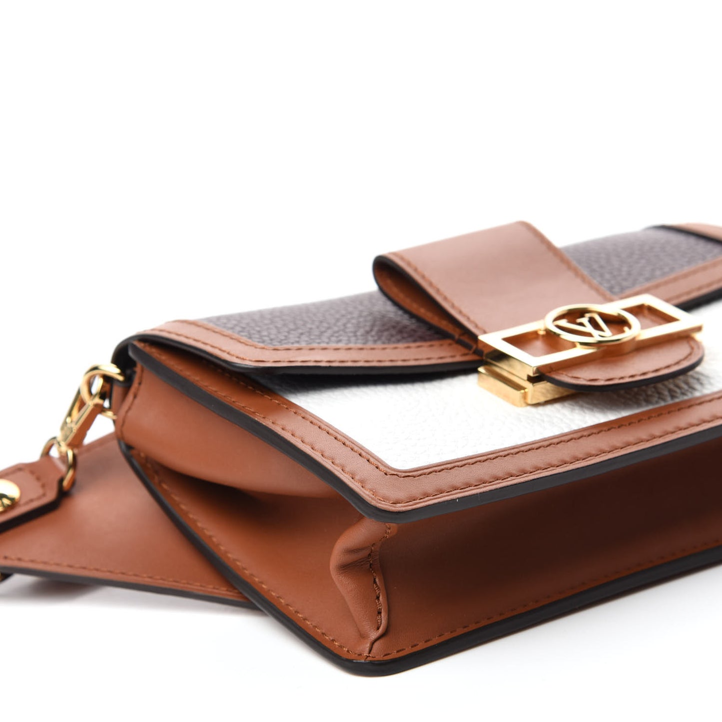 Taurillon Dauphine Bumbag Blackberry Snow