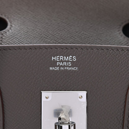Hermes Epsom Birkin Sellier 30 Etain 12 of 18