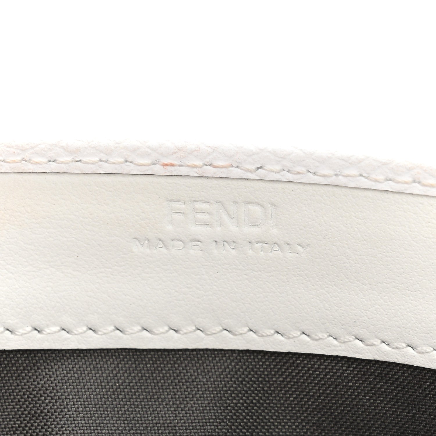 Fendi Vitello Cruise F is Fendi Continental Envelope Wallet on Chain Bianco 10 of 20