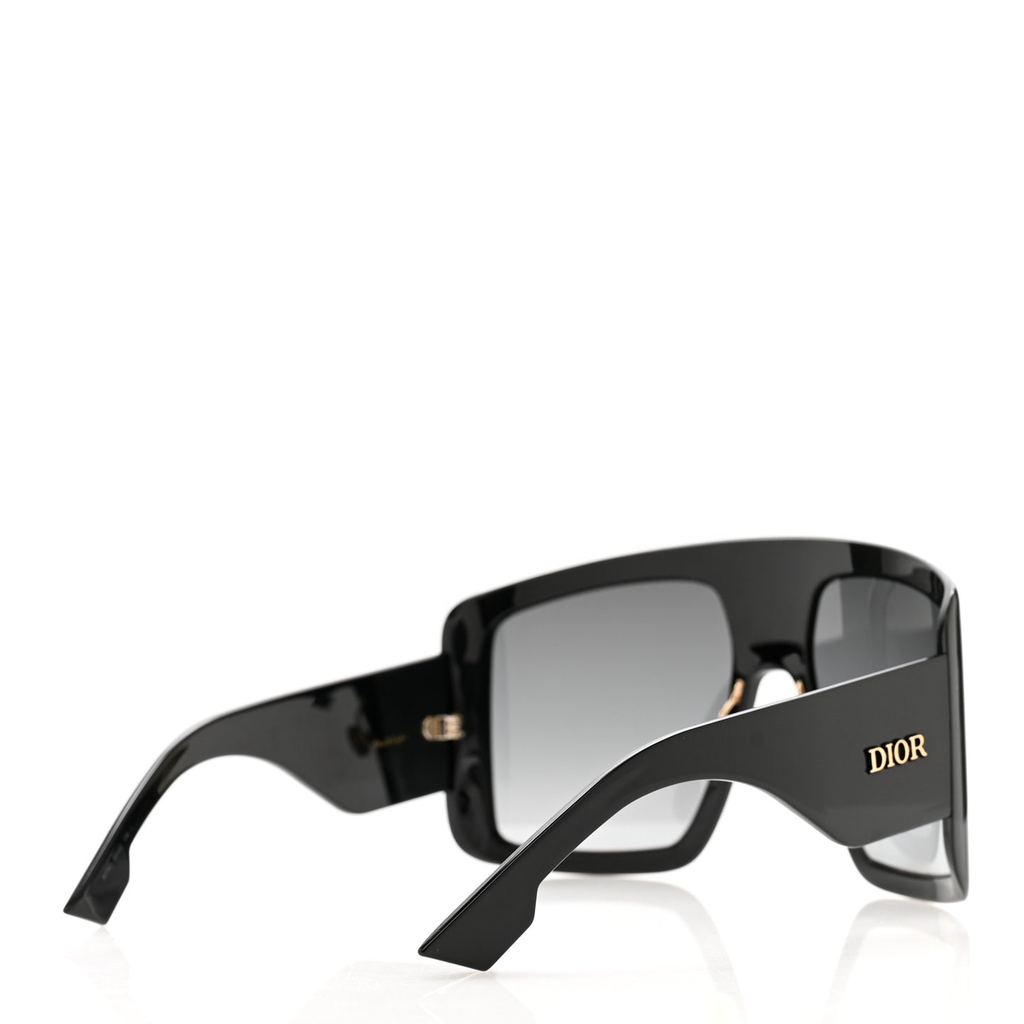Acetate DiorSo Light 1 Shield Sunglasses Black