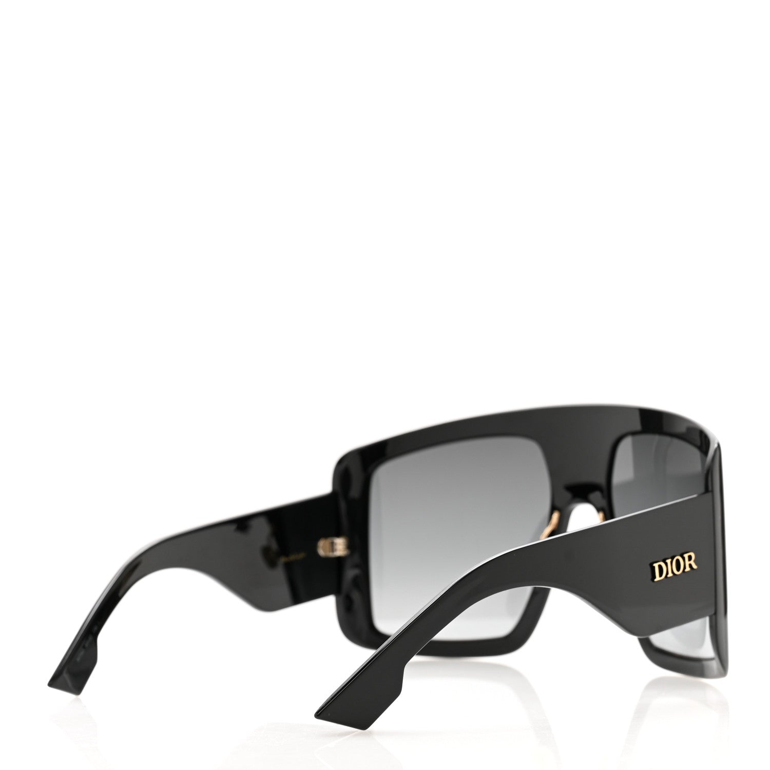 Christian Dior Acetate DiorSo Light 1 Shield Sunglasses Black 4 of 9