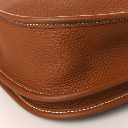 Hermes Taurillon Clemence Evelyne III PM Gold 8 of 12