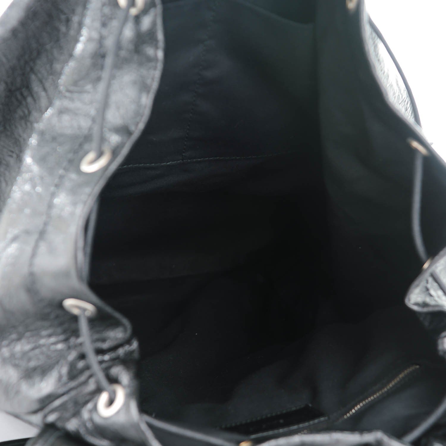 Balenciaga Agneau Classic Hardware Traveler Backpack Black 5 of 7