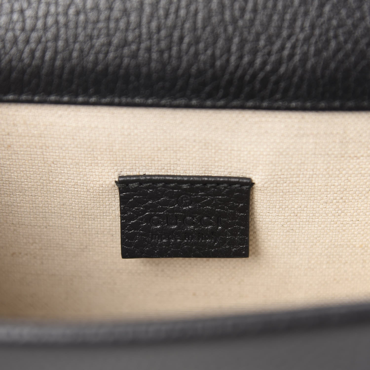 Gucci Calfskin Mini Dionysus Shoulder Bag Black 8 of 10