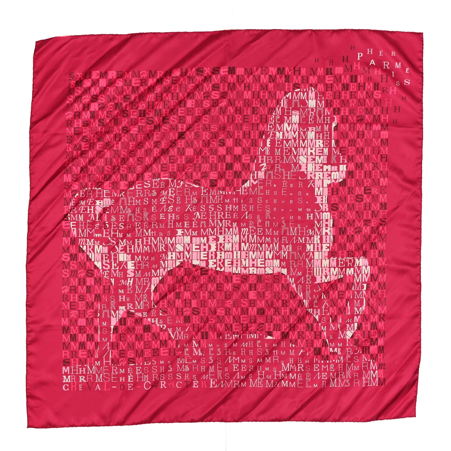 Silk Cheval De Caractere Scarf 90