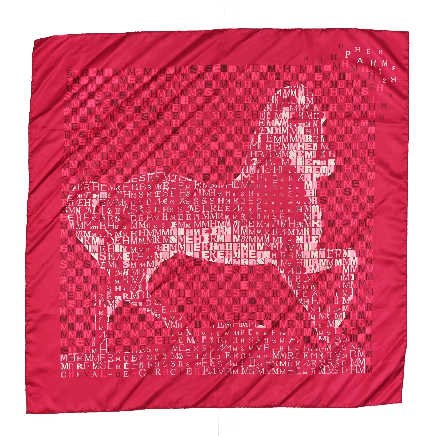 Hermes Silk Cheval De Caractere Scarf 90 1 of 3