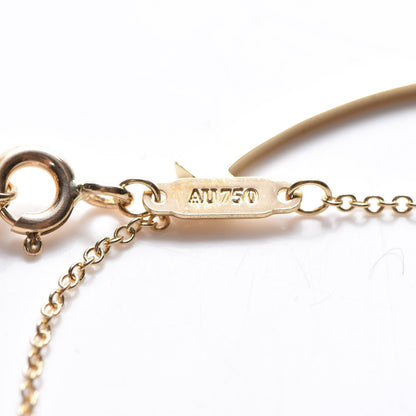 Tiffany 18K Yellow Gold Small T Smile Pendant Necklace 5 of 6