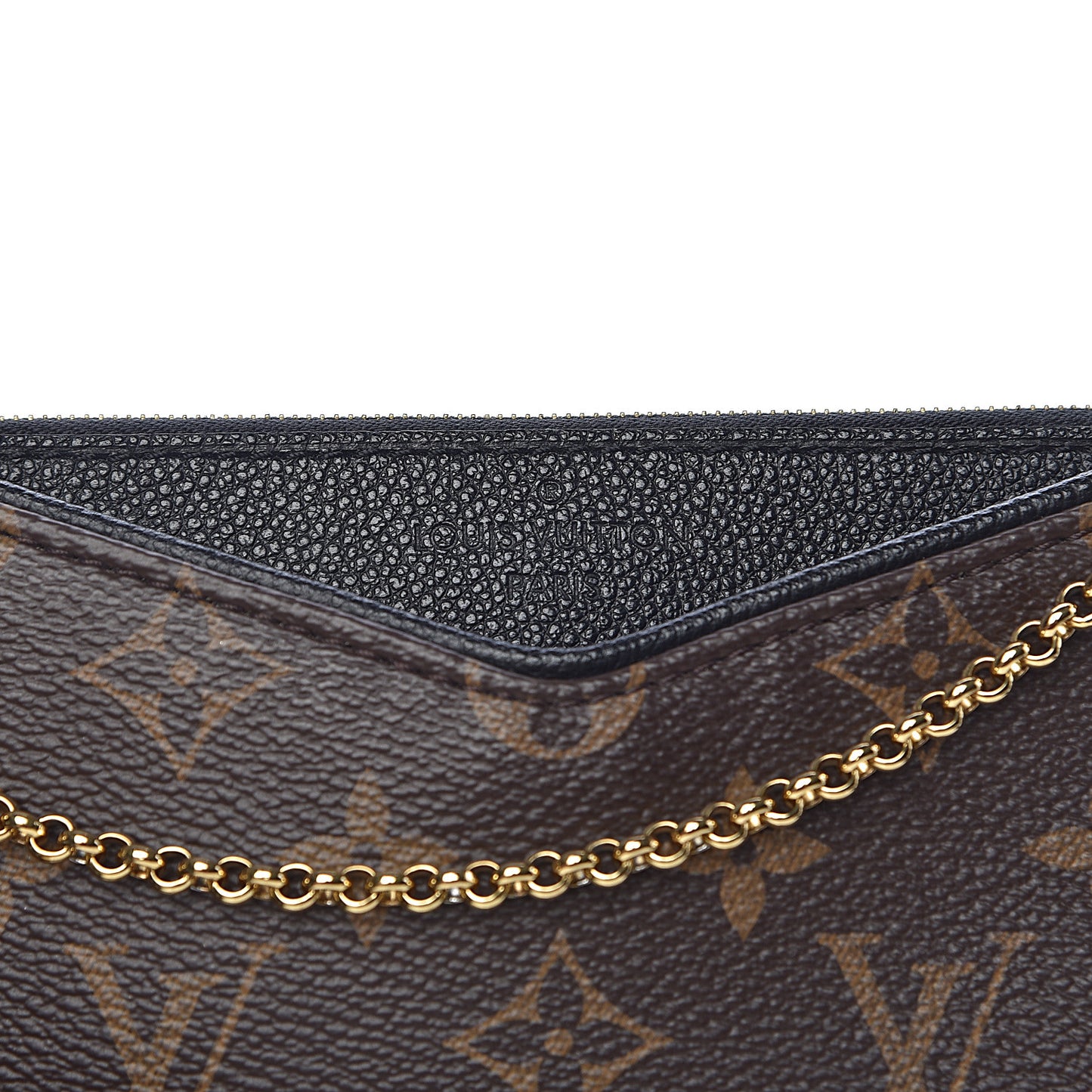 Monogram Pallas Clutch Black