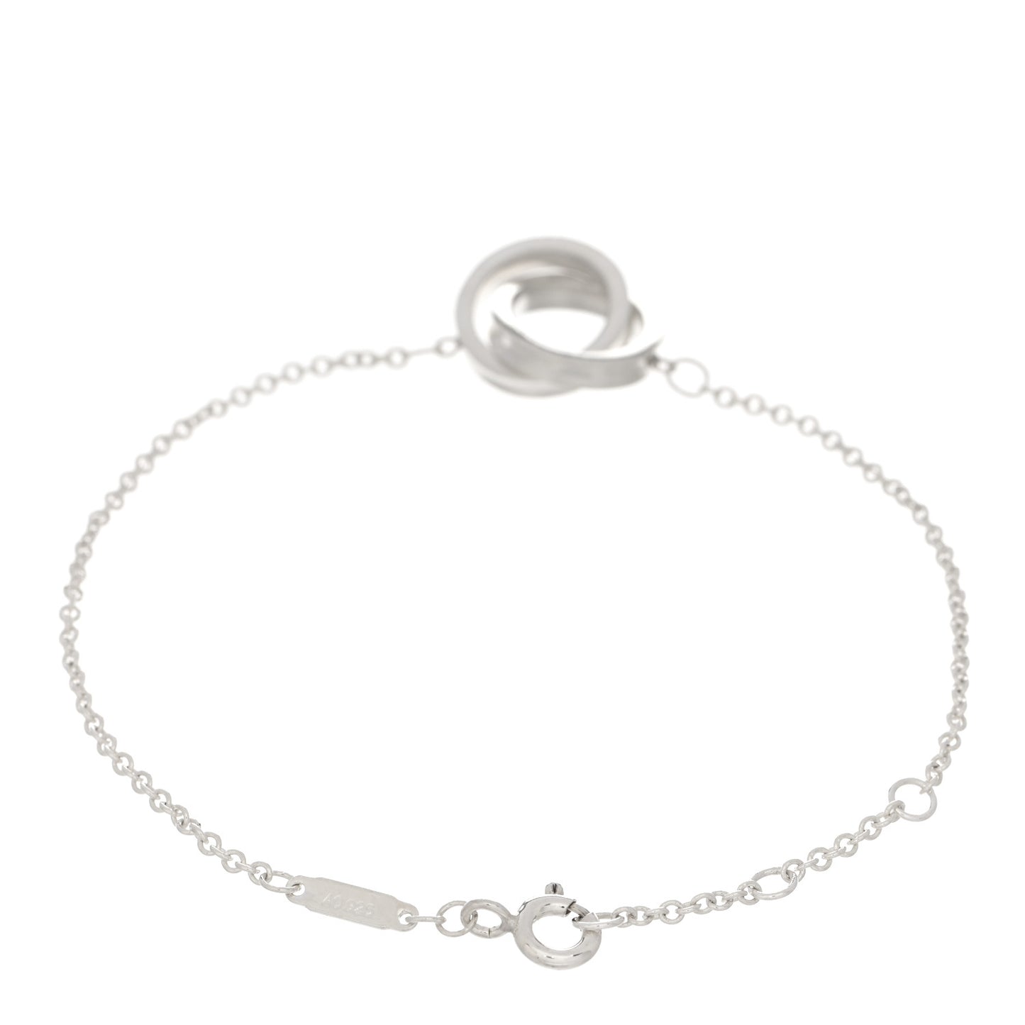 Sterling Silver 1837 Interlocking Bracelet
