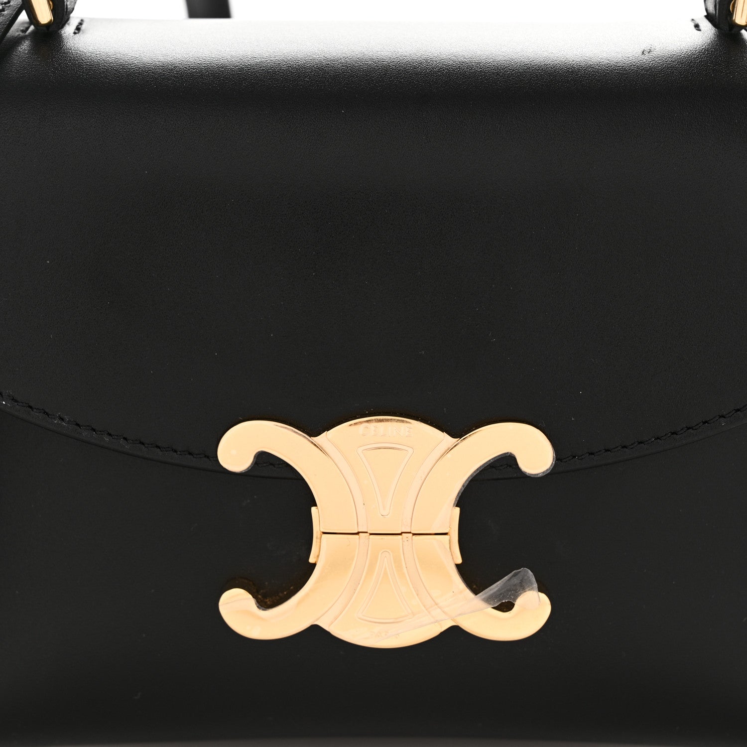 Celine Smooth Satinated Calfskin Teen Nino Black 8 of 10
