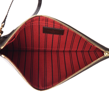 Louis Vuitton Damier Ebene Neverfull MM GM Pochette 5 of 8