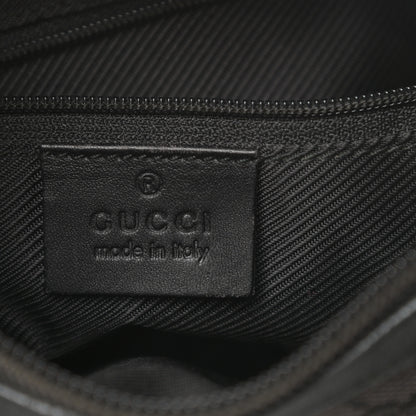 Gucci Nylon Monogram Shoulder Bag Black 6 of 12