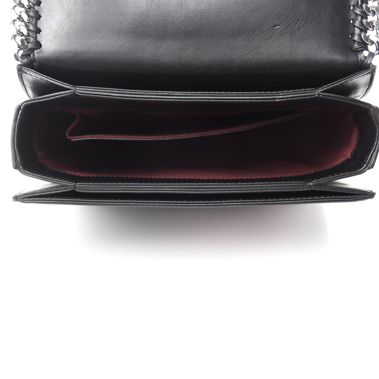 Eco Alter Nappa Medium Falabella Box Bird Shoulder Bag Black