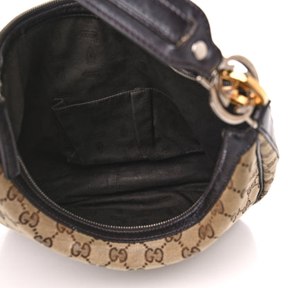 Gucci Monogram Medium GG Twins Hobo Black 4 of 10