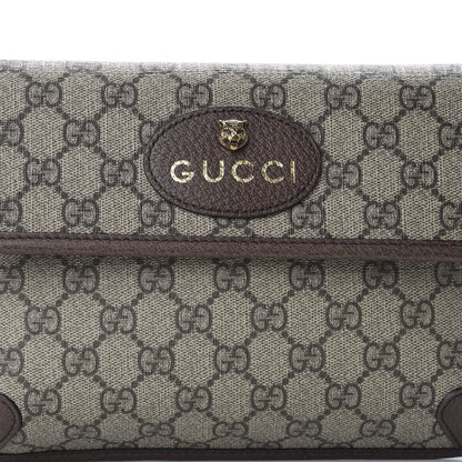 Gucci GG Supreme Monogram Neo Vintage Web Belt Bag Brown 10 of 10