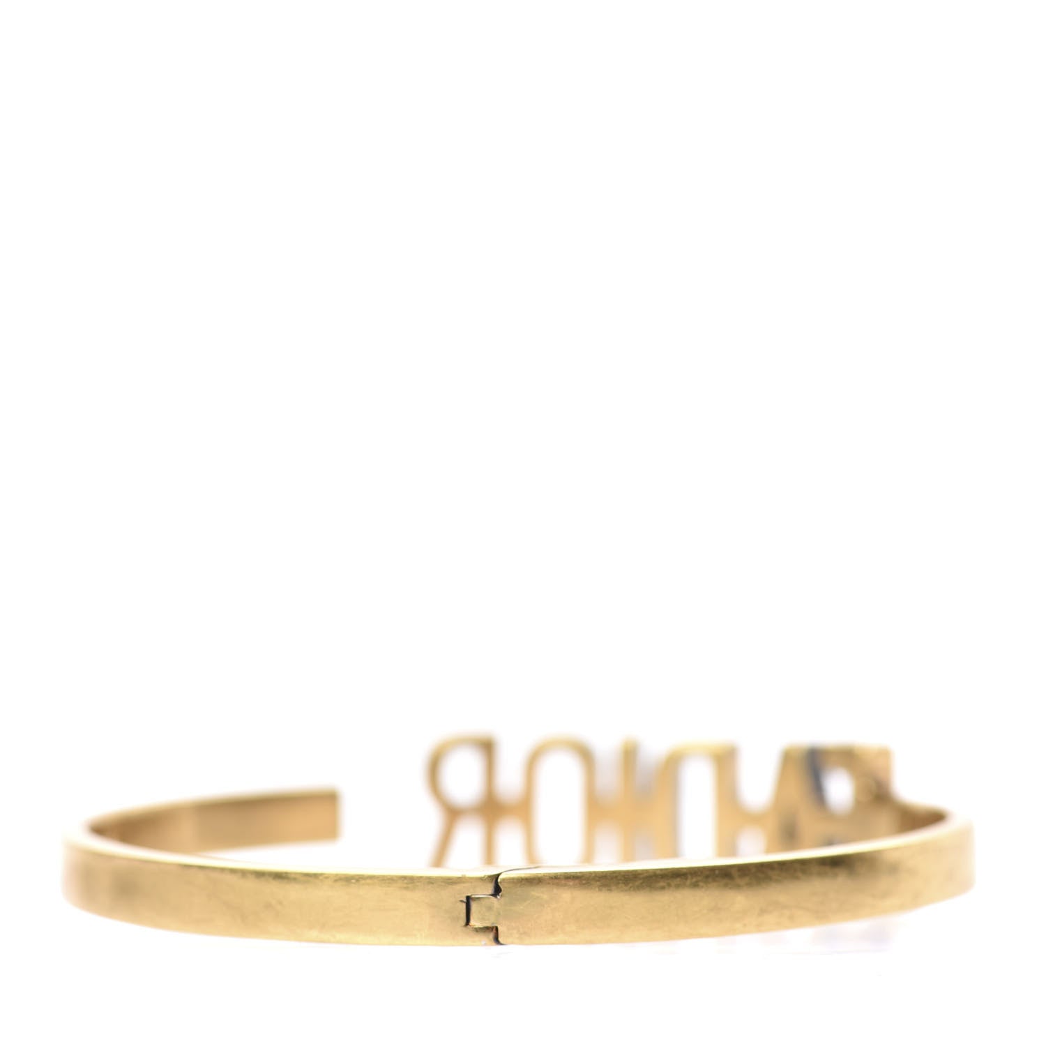 Christian Dior Metal J'Adior Bracelet Cuff Gold 3 of 5