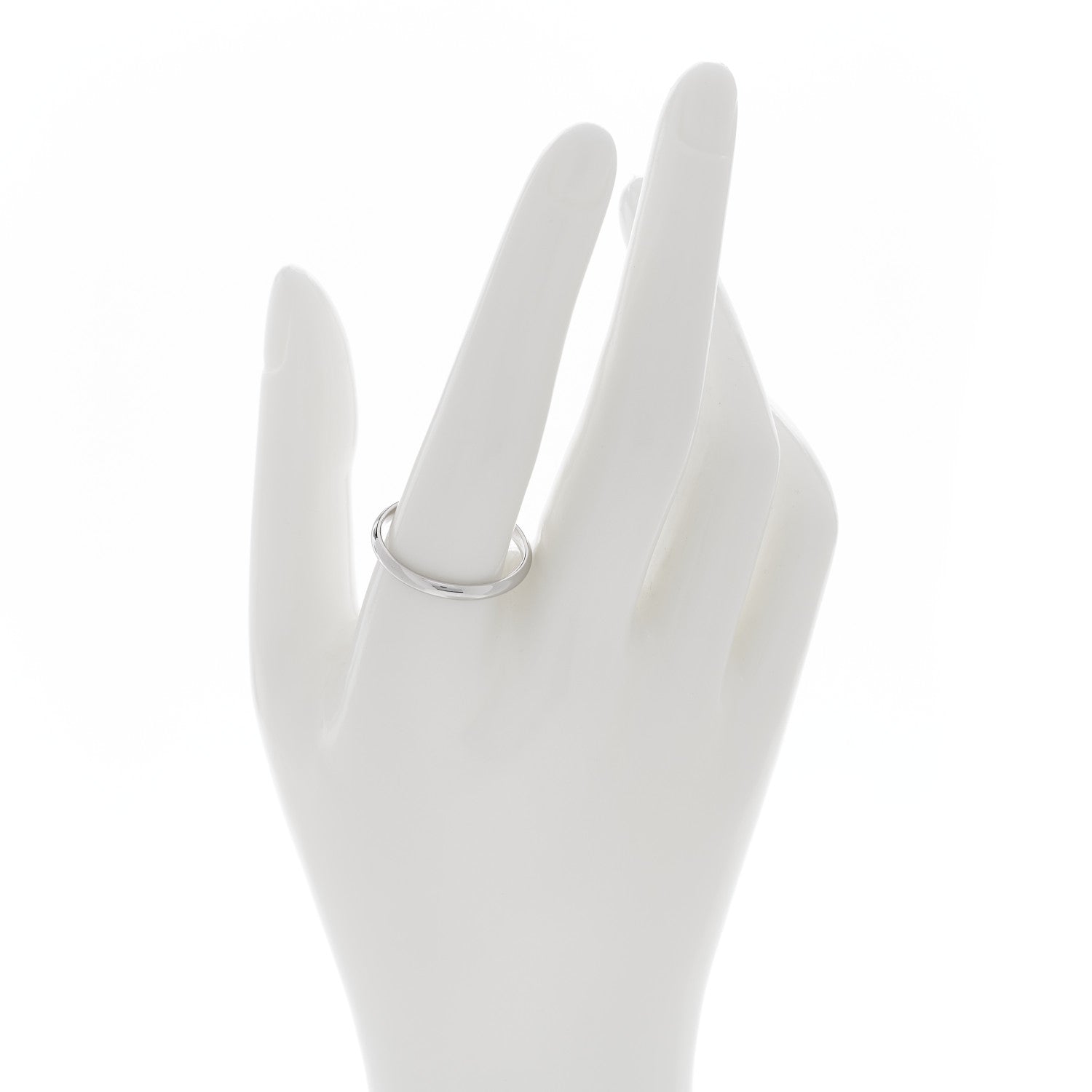 Cartier Platinum 2.5mm 1895 Wedding Band Ring 63 10.25 2 of 4