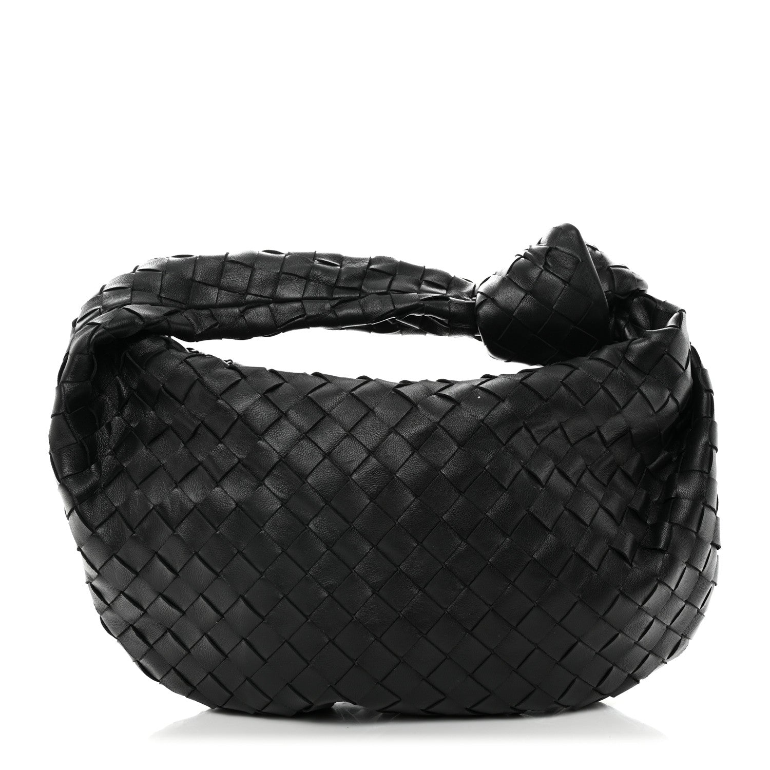 Bottega Veneta Nappa Intrecciato Teen Jodie Hobo Black 1 of 10