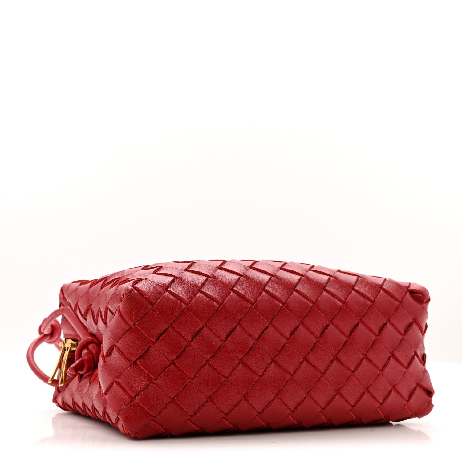 Bottega Veneta Nappa Intrecciato Small Loop Camera Bag Apple Candy 4 of 12