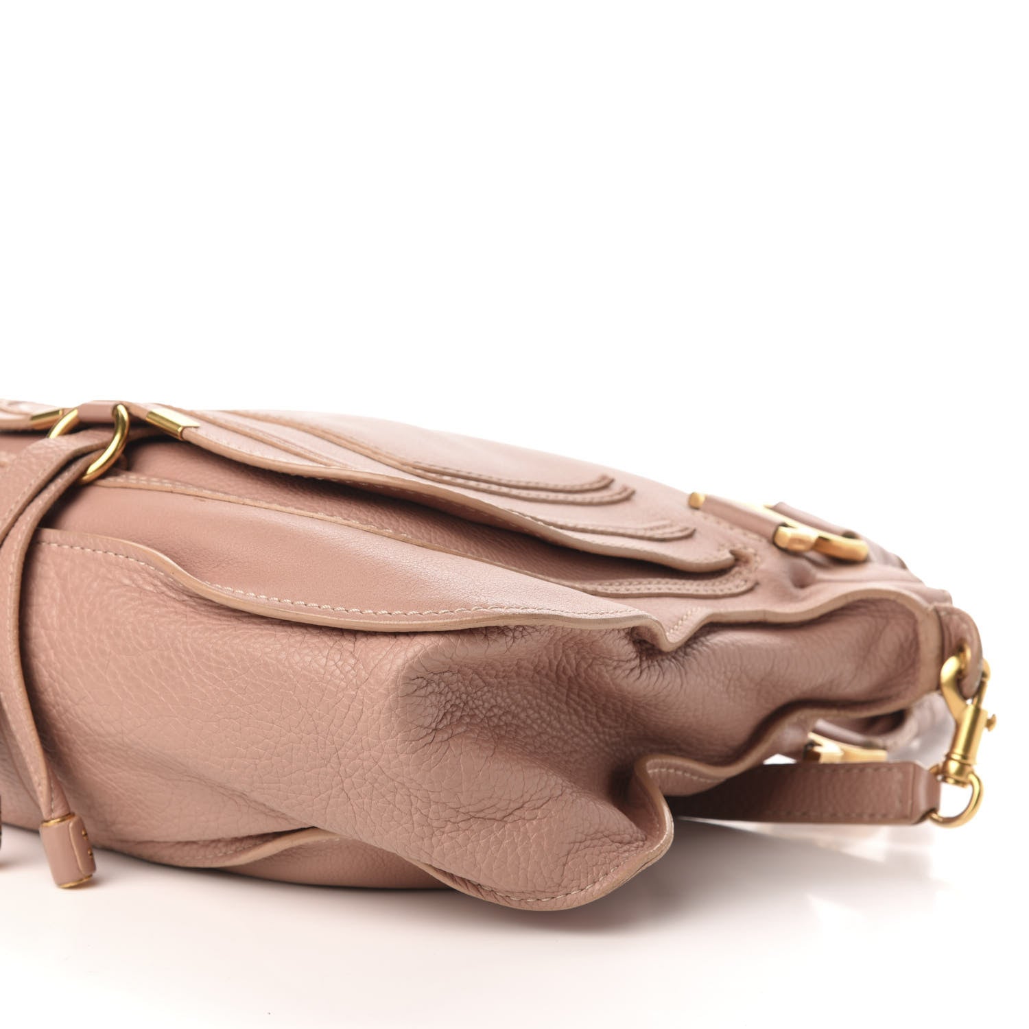 Chloe Calfskin Medium Marcie Satchel Pale Pink 8 of 12