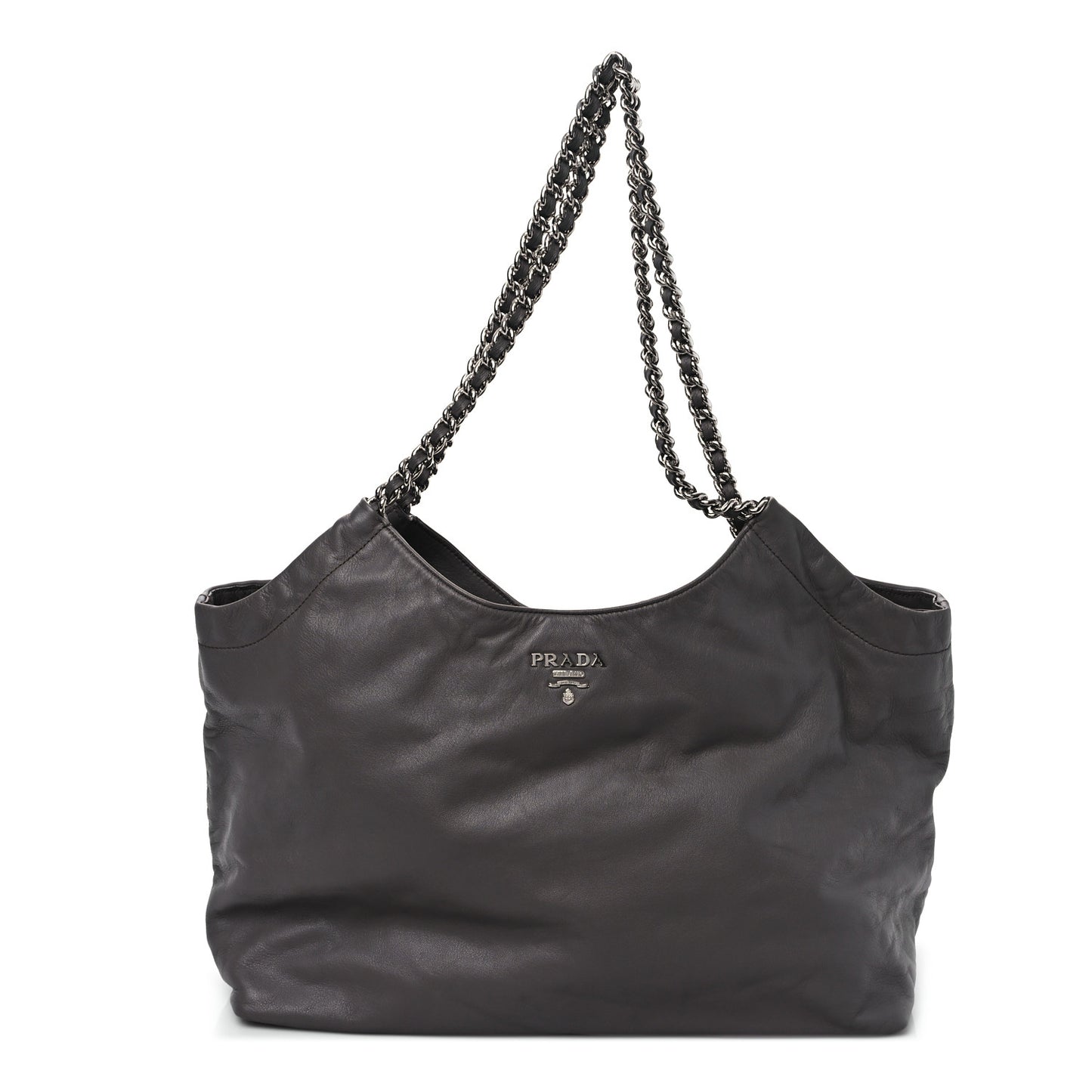 Soft Calf Chain Tote Bambu