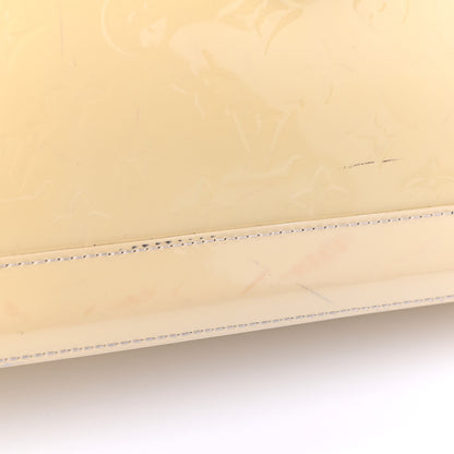 Louis Vuitton Vernis Alma GM Blanc Corail 10 of 12