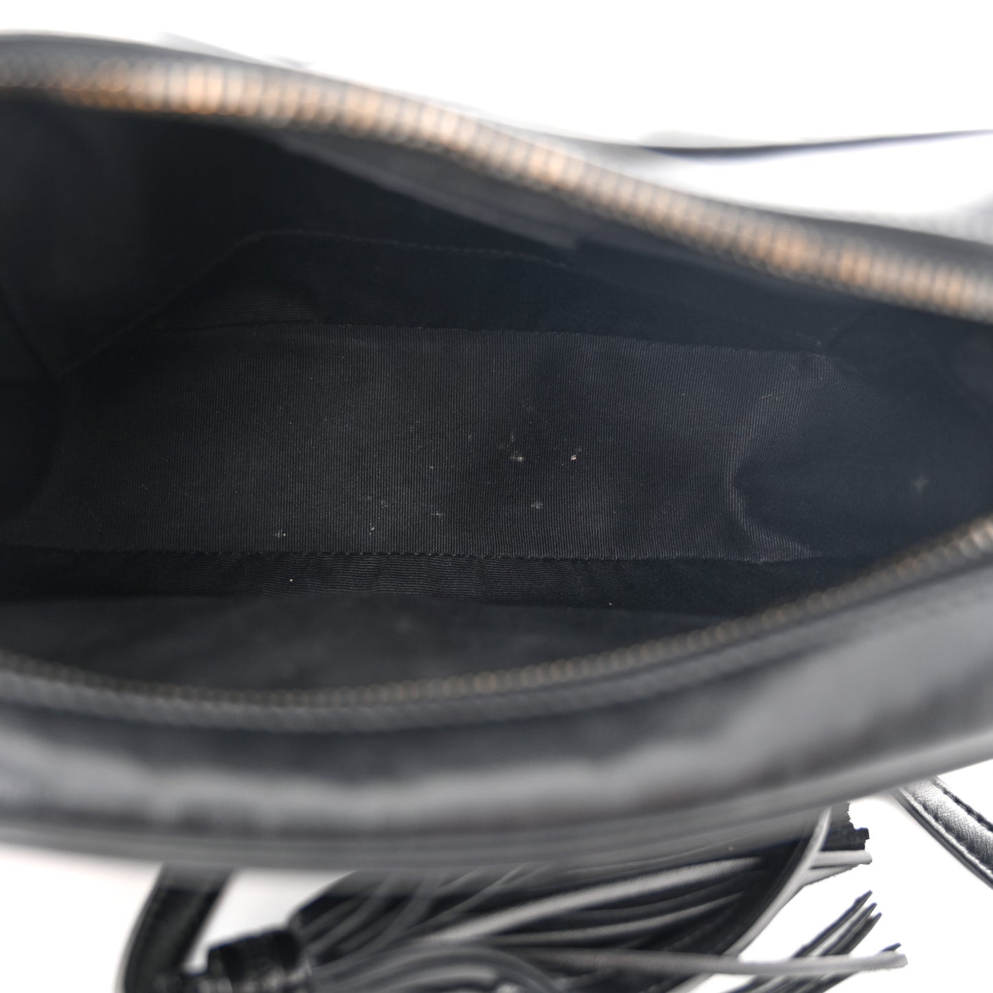 Calfskin Matelasse Monogram Monochrome Lou Camera Bag Black