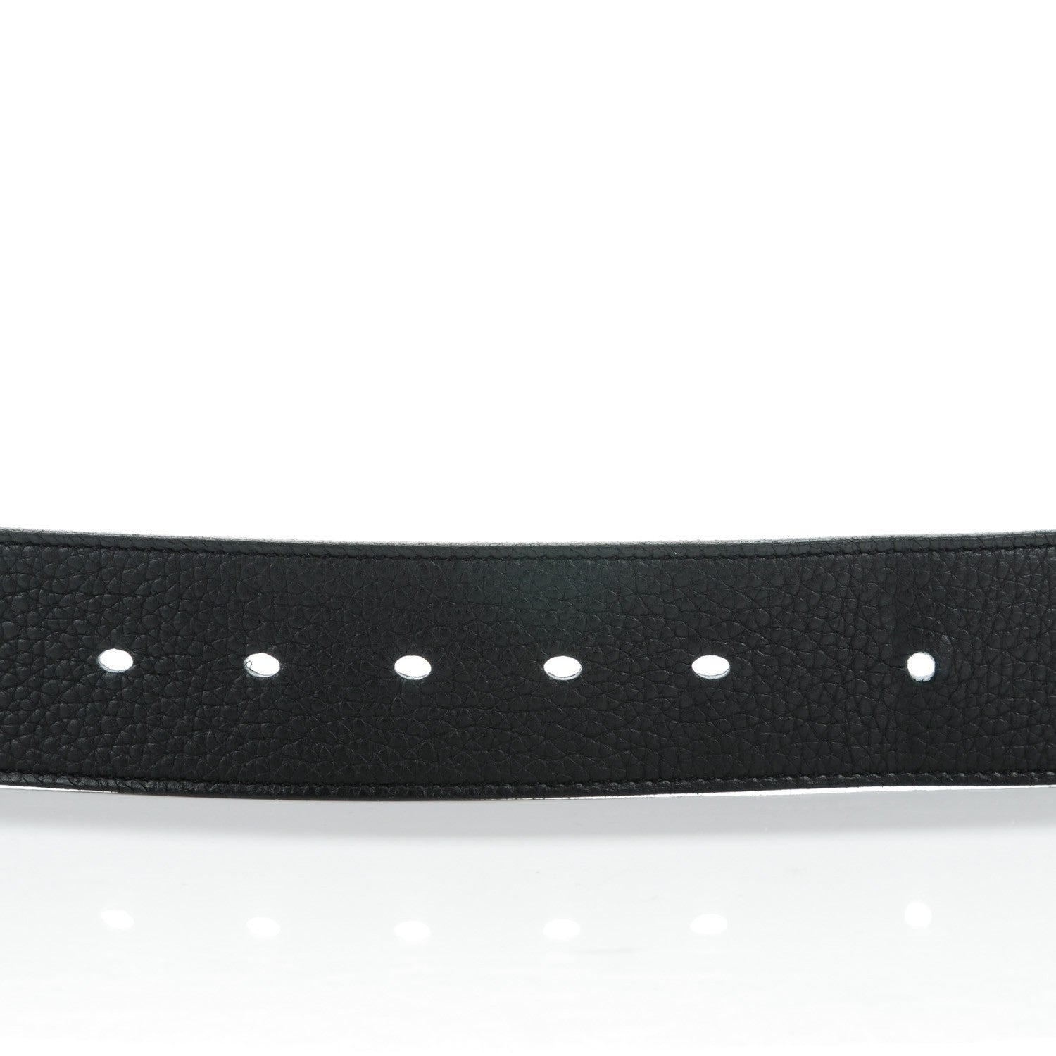 Hermes Togo Etriviere 32mm Belt 70 Black 6 of 7