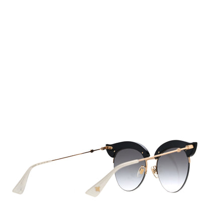 Gucci Pearl Cat Eye Sunglasses GG0212S Black 4 of 9