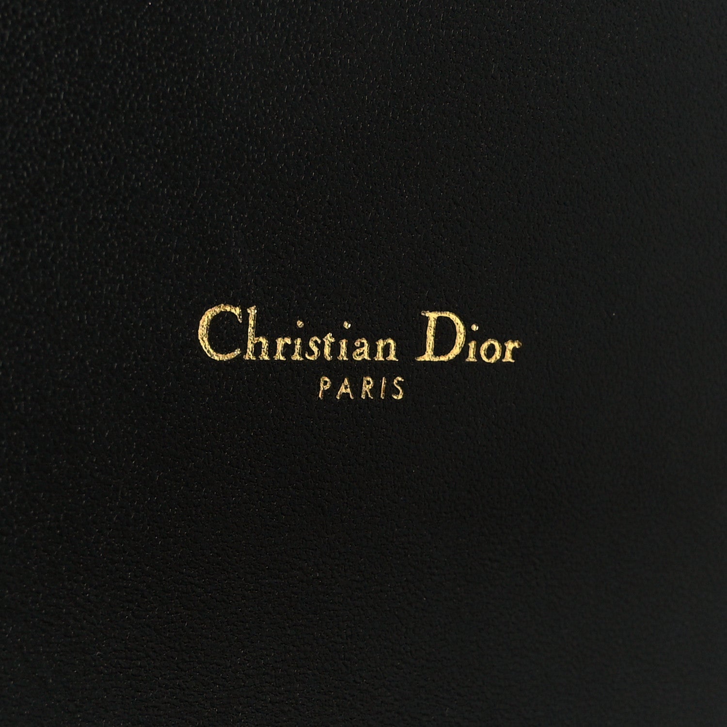 Christian Dior Calfskin Petites Fleurs Print Caro Pouch With Chain Black Multicolor 6 of 10