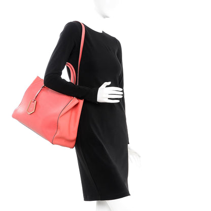Fendi Vitello Elite Regular 2Jours Tote Rosa Exstasy 2 of 11