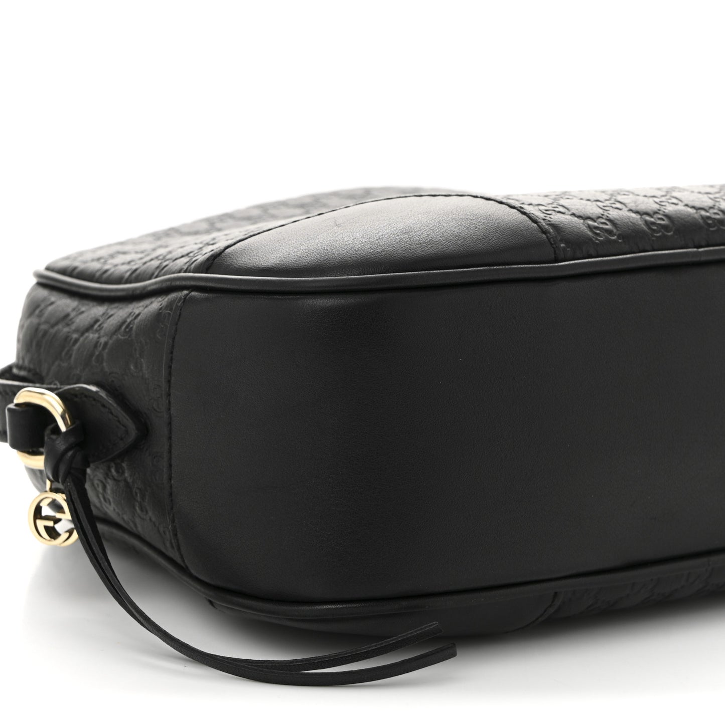 Microguccissima Mini Bree Messenger Bag Black