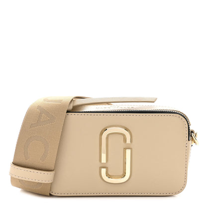 Marc Jacobs Saffiano Small Snapshot Camera Bag Khaki 1 of 10