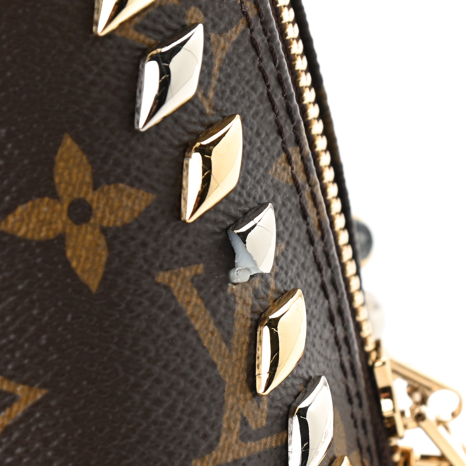Louis Vuitton Monogram Metal Stones Alma PM 10 of 12