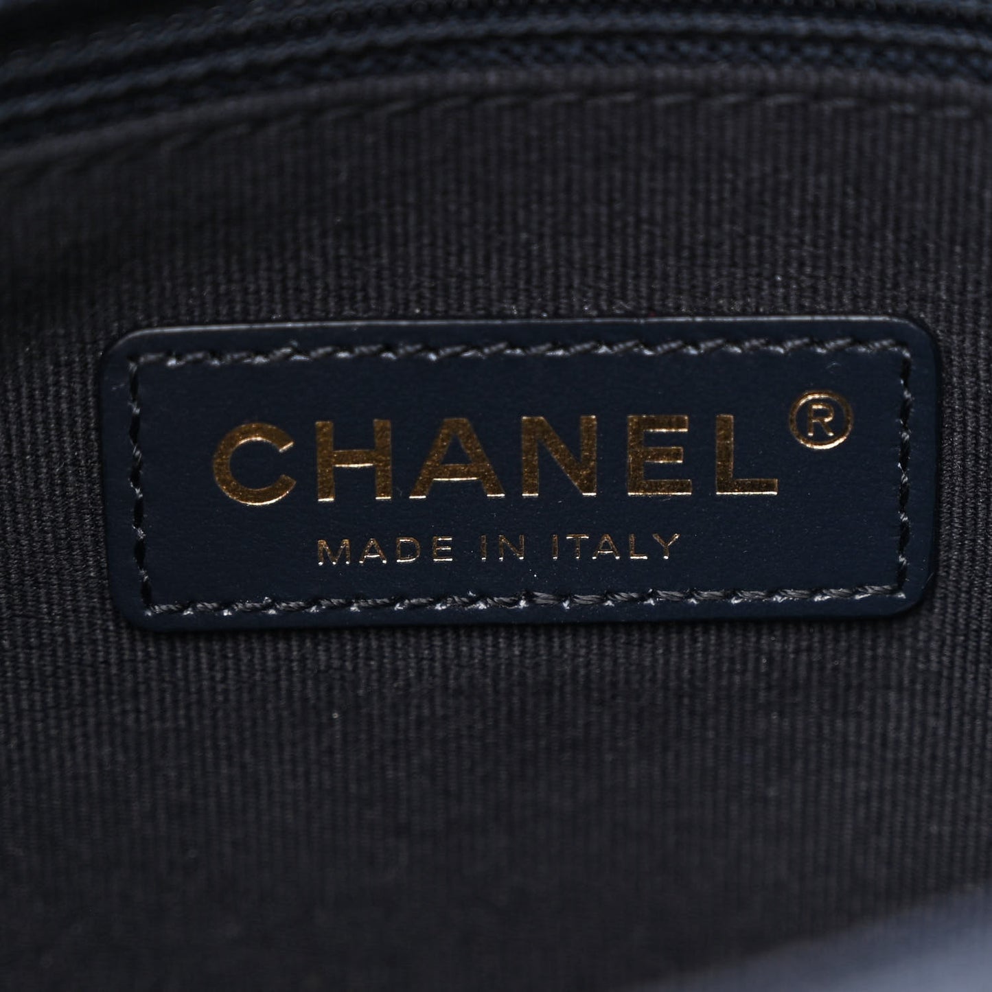 Iridescent Caviar Quilted Mini My Perfect Flap Black