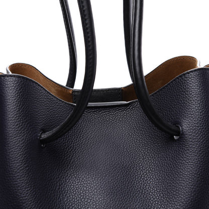 Loewe Calfskin Small Flamenco Knot Bag Midnight Blue Black 9 of 9