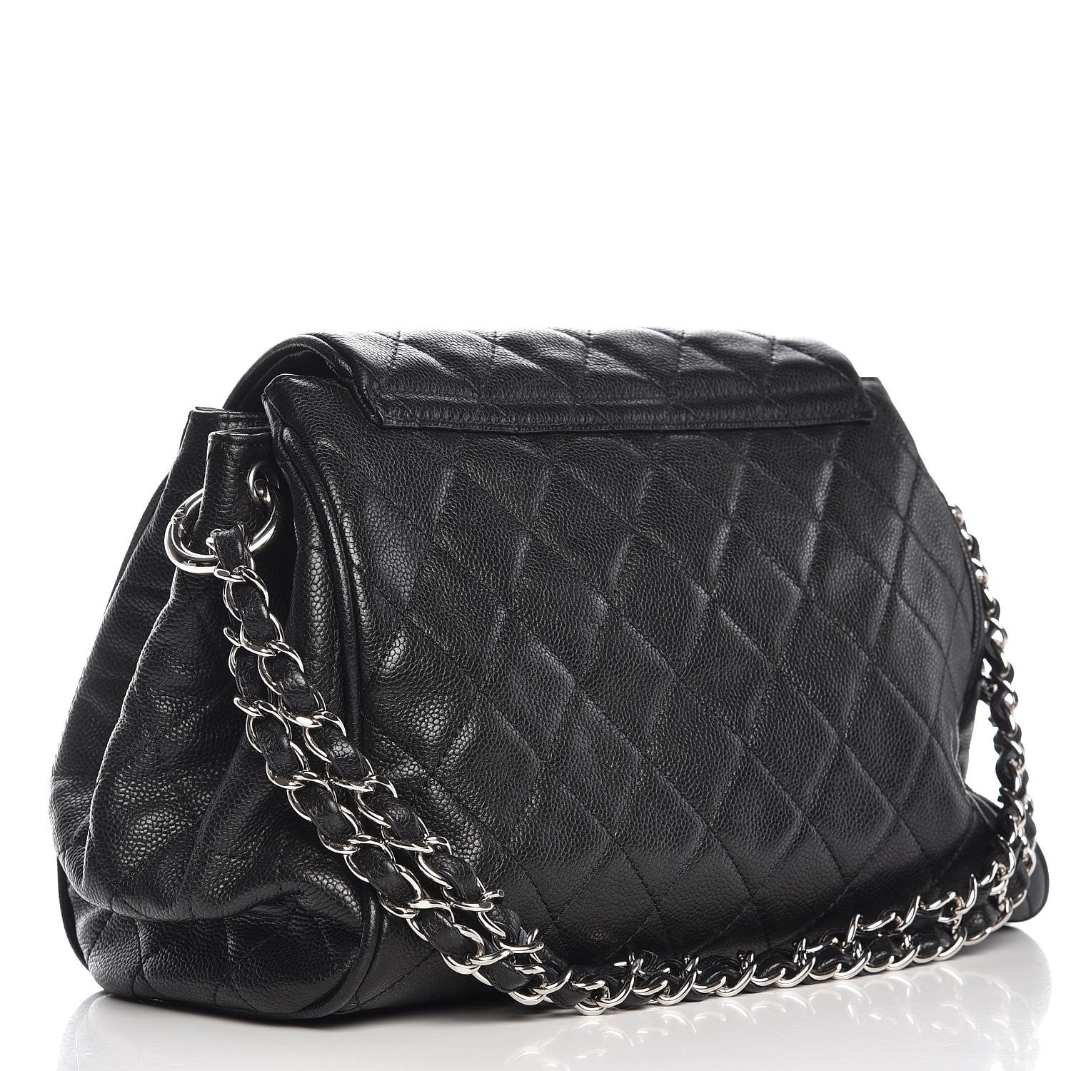 Chanel Caviar Quilted Timeless Accordion Flap Black 3 of 11