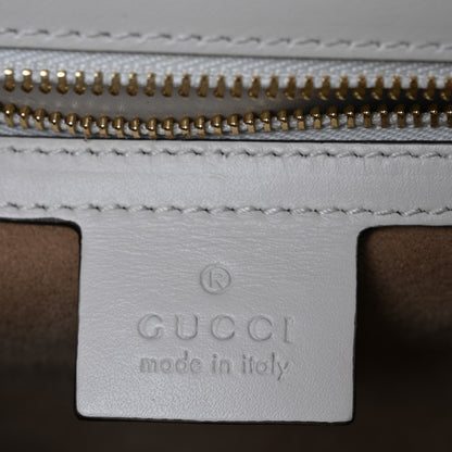 Gucci Calfskin Small Sylvie Shoulder Bag Off White 6 of 11