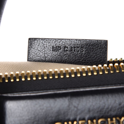 Givenchy Goatskin Suede Leopard Print Small Antigona Black Chestnut 7 of 13