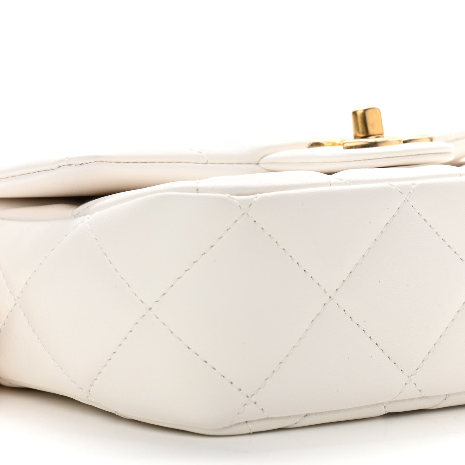 Chanel Lambskin Quilted Mini My Perfect Flap White 5 of 11