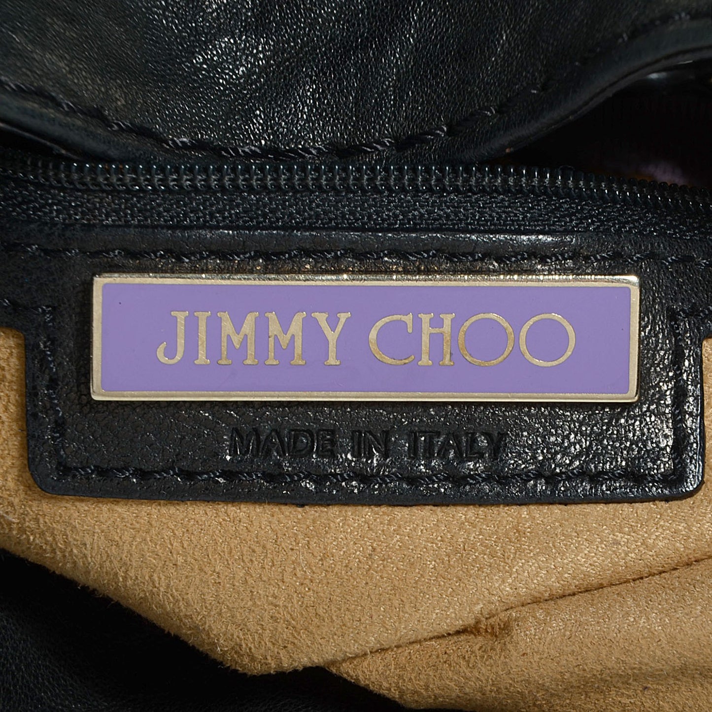 Biker Leather Elaphe Snakeskin Trim Ramona Black