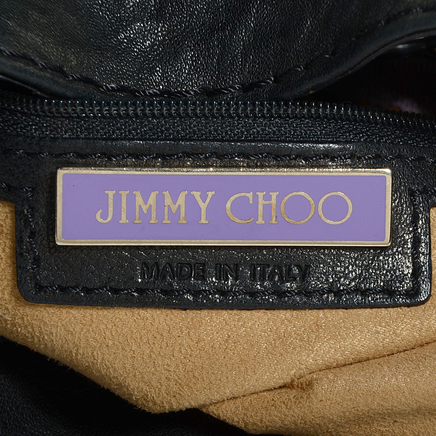 Jimmy Choo Biker Leather Elaphe Snakeskin Trim Ramona Black 6 of 6
