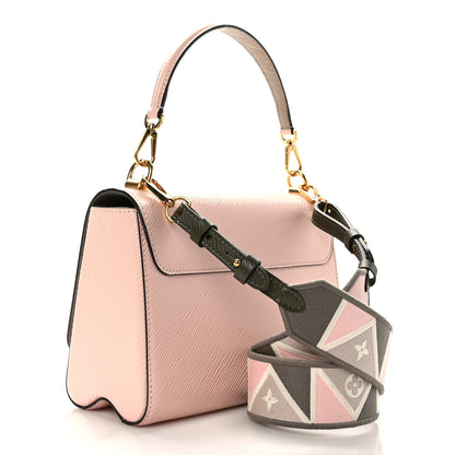 Louis Vuitton Epi Twist Shoulder Bag MM Rose Jasmine 2 of 8