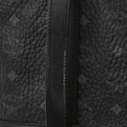MCM Visetos Medium Delmy Shopper Tote Black 15 of 15