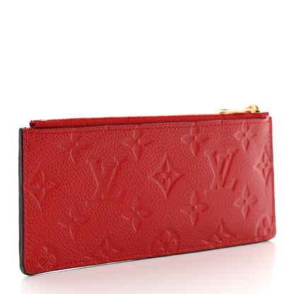 Louis Vuitton Empreinte Curieuse Wallet Zippered Insert Cherry 3 of 11