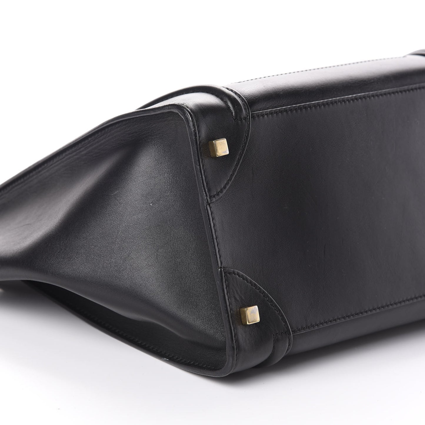 Smooth Calfskin Mini Luggage Black
