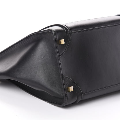 Celine Smooth Calfskin Mini Luggage Black 8 of 9