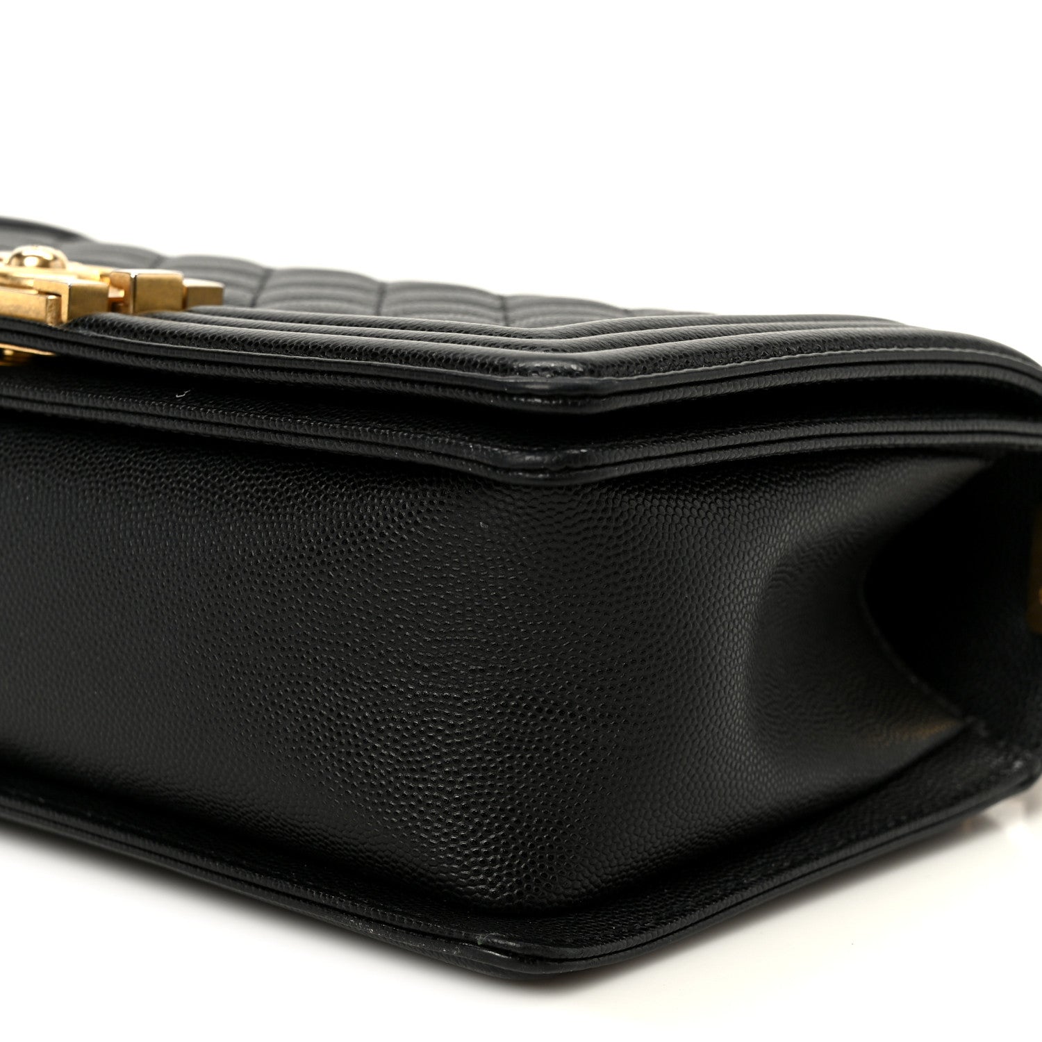 Chanel Caviar Quilted Medium Boy Flap Black 10 of 10