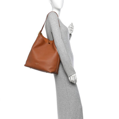 Louis Vuitton Grained Calfskin Low Key Hobo MM Cognac 2 of 10